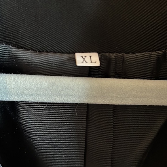 Women’s Classic Tailored Double Breast Blazer Gold Button, Size XL - Picture 10 of 12